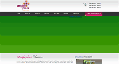 Desktop Screenshot of angleplus.in